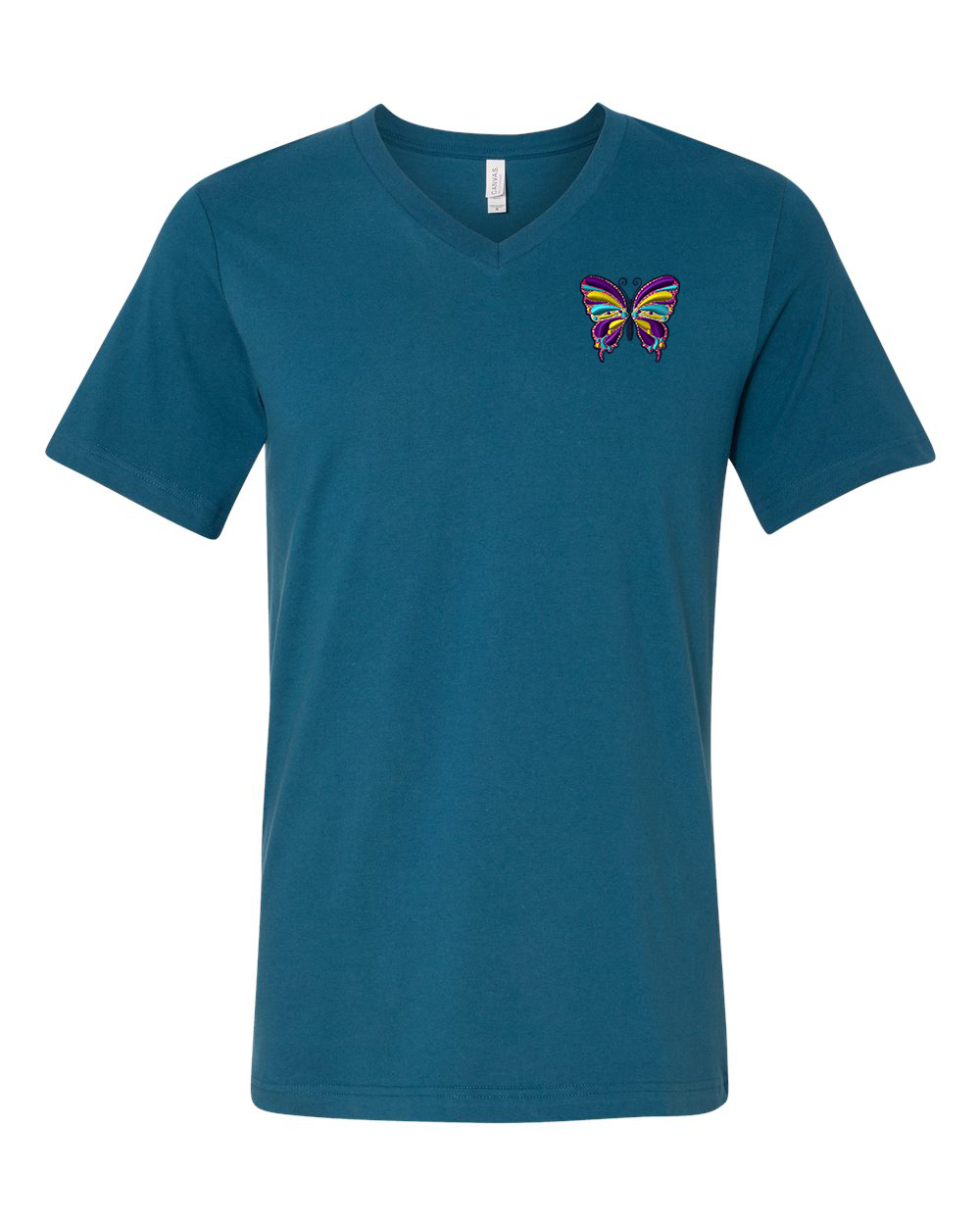 Unisex Butterfly V-Neck