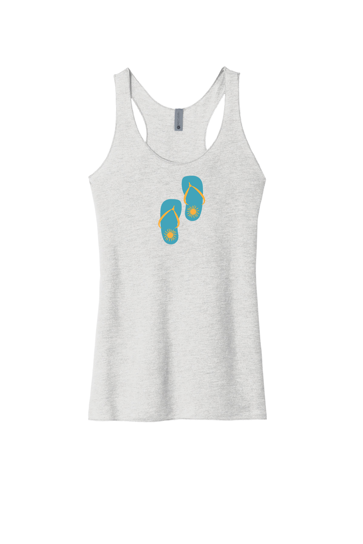 Heathered Flip-Flop Tank