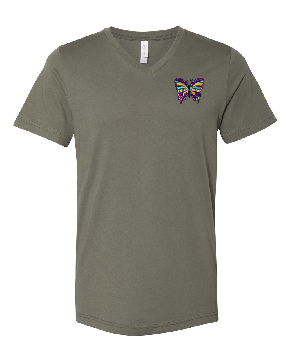 Unisex Butterfly V-Neck