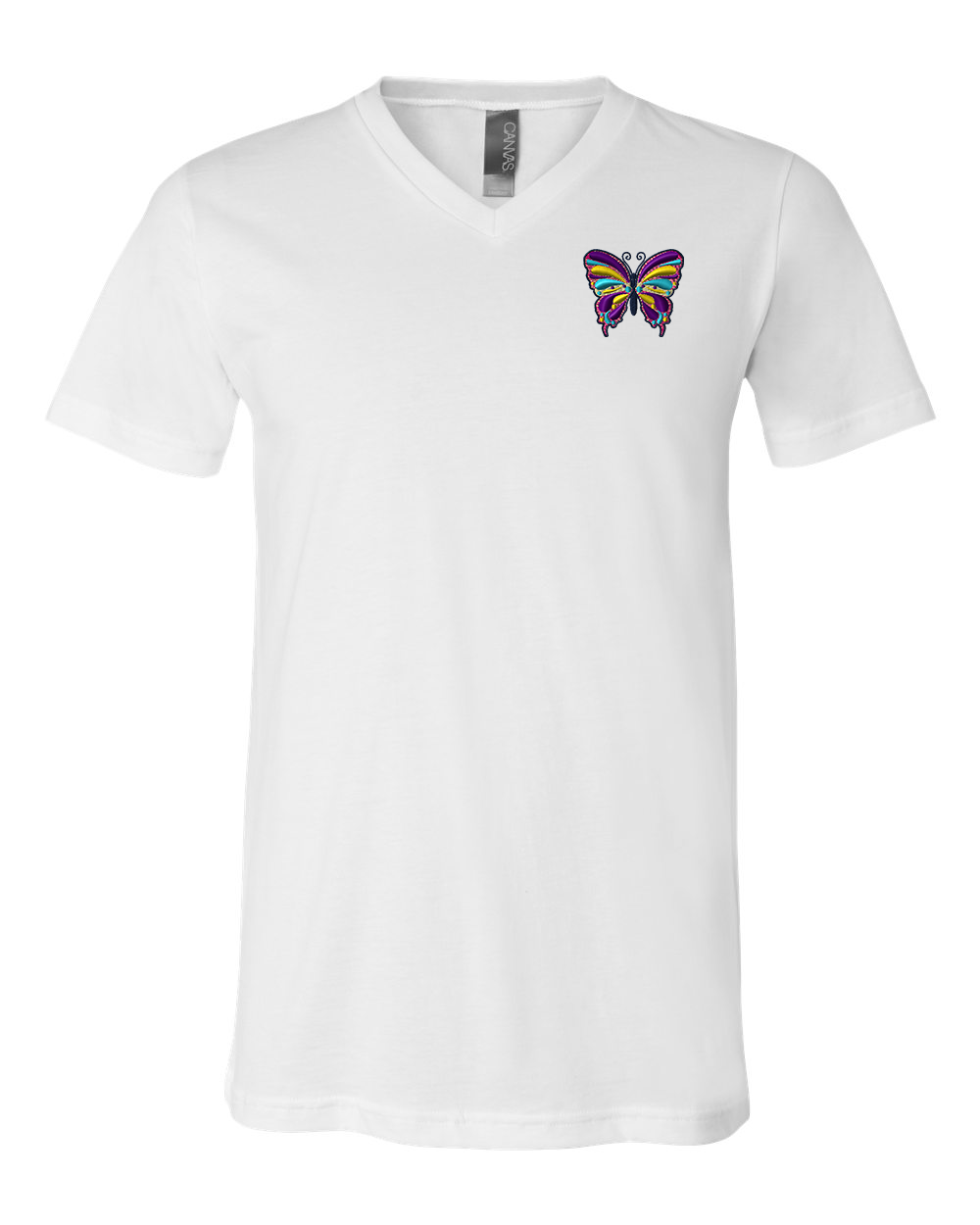 Unisex Butterfly V-Neck